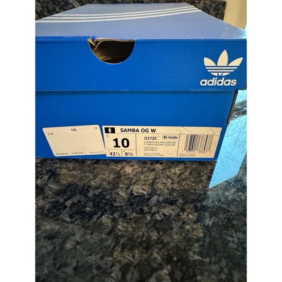 adidas WMNS Originals Samba White Silver JI2725 Women's Size 10 Shoes, Sneakers - Picture 6 of 8